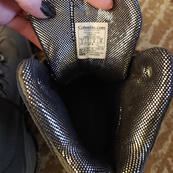 Columbia winter hiking boots sz 9 - Picture 2 of 6